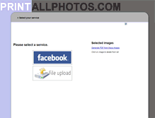 Tablet Screenshot of printallphotos.com